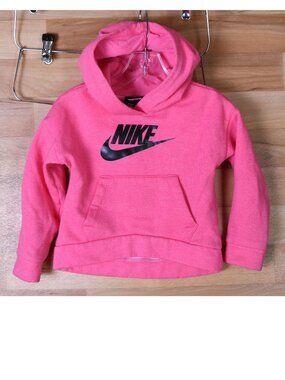 Nike girls sparkly pink hoodie-Size 3T